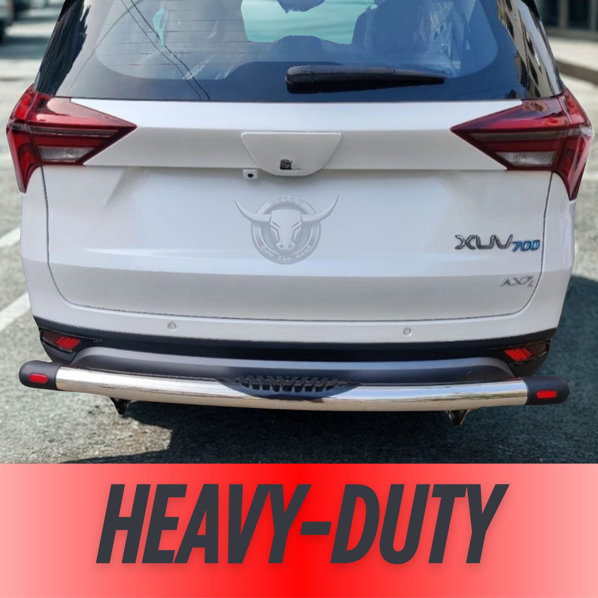 Car rear bumper safety crash guard