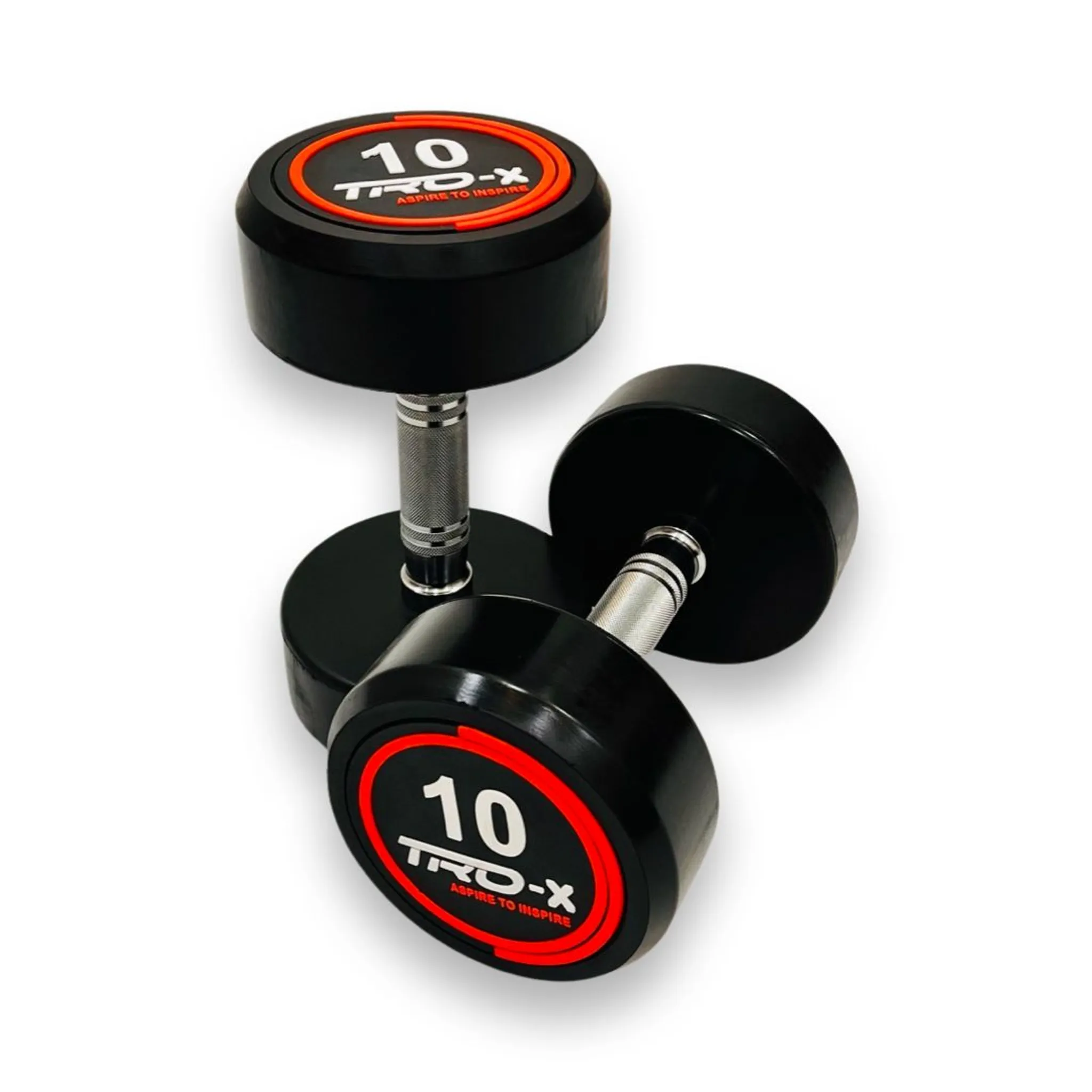 Bouncer Dumbbells Set (TRD-X) Anti-Skid Rubber Dumbbells for