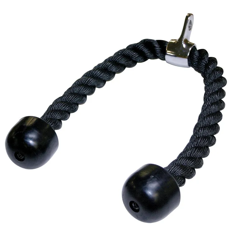 Tricep Rope Cable Attachment, Tricep Pull Down Rope Power Lifting For Playground For Gyms