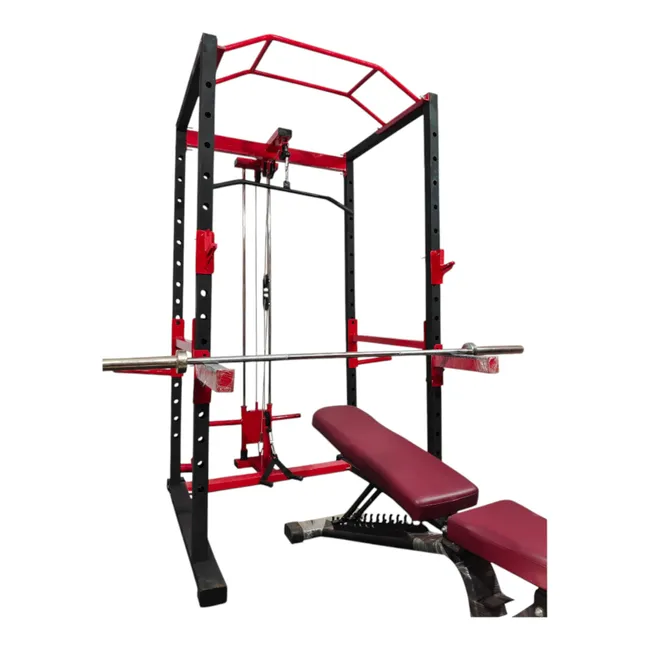 Power Squat Rack Heavy-Duty Frame For Bench Press Pull-Ups BLP