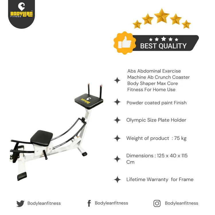 Abs Abdominal Exercise Machine Ab Crunch Coaster Body Shaper