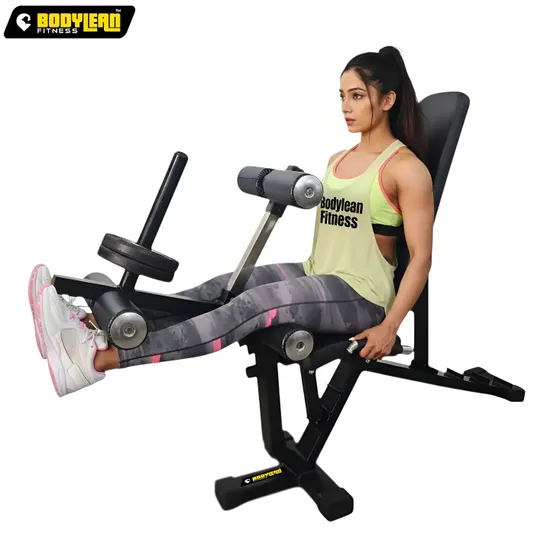 Leg Curl Leg Extension Bench for Quadriceps, Hamstrings Glutes