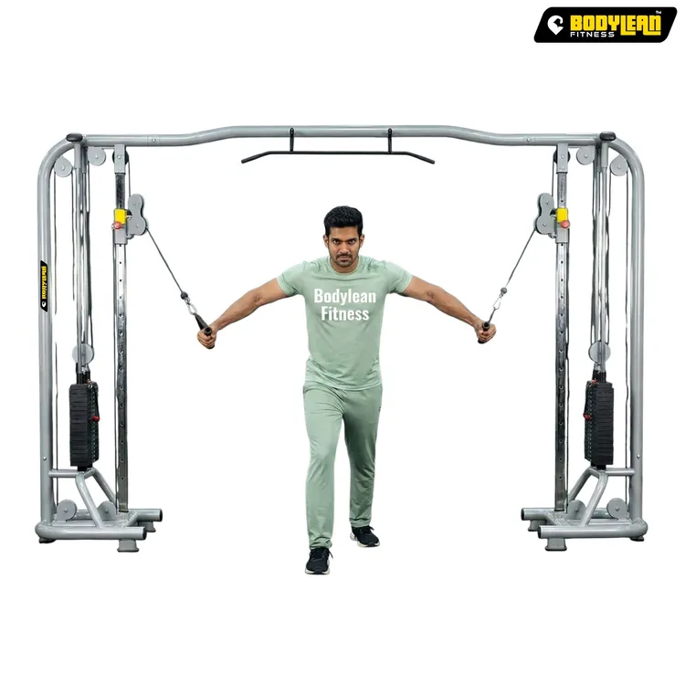 Cable Crossover With Iron Weight Stack Commercial Gym Machine