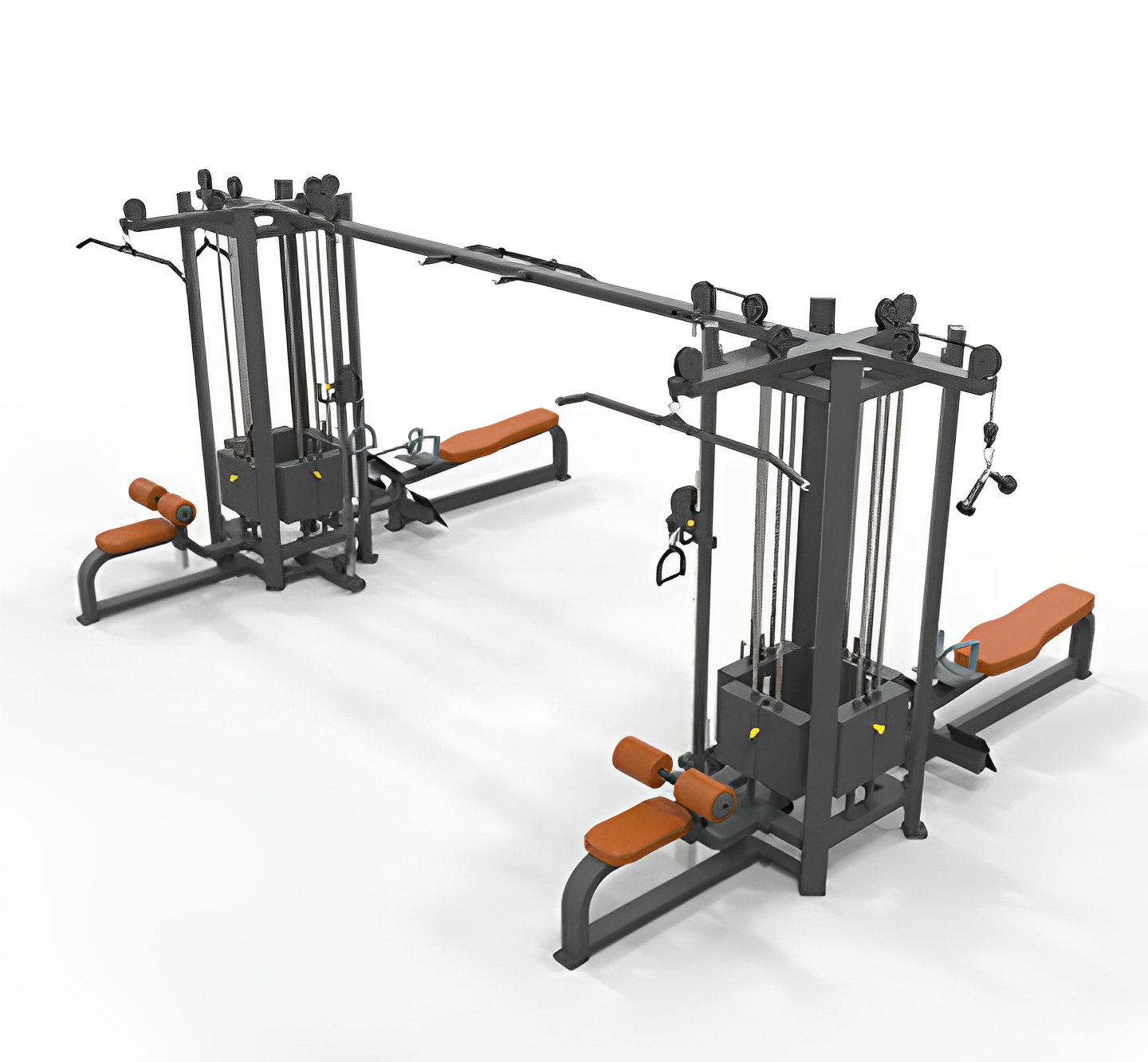 Station Multipurpose Gym Cage with Iron weight stack maximize