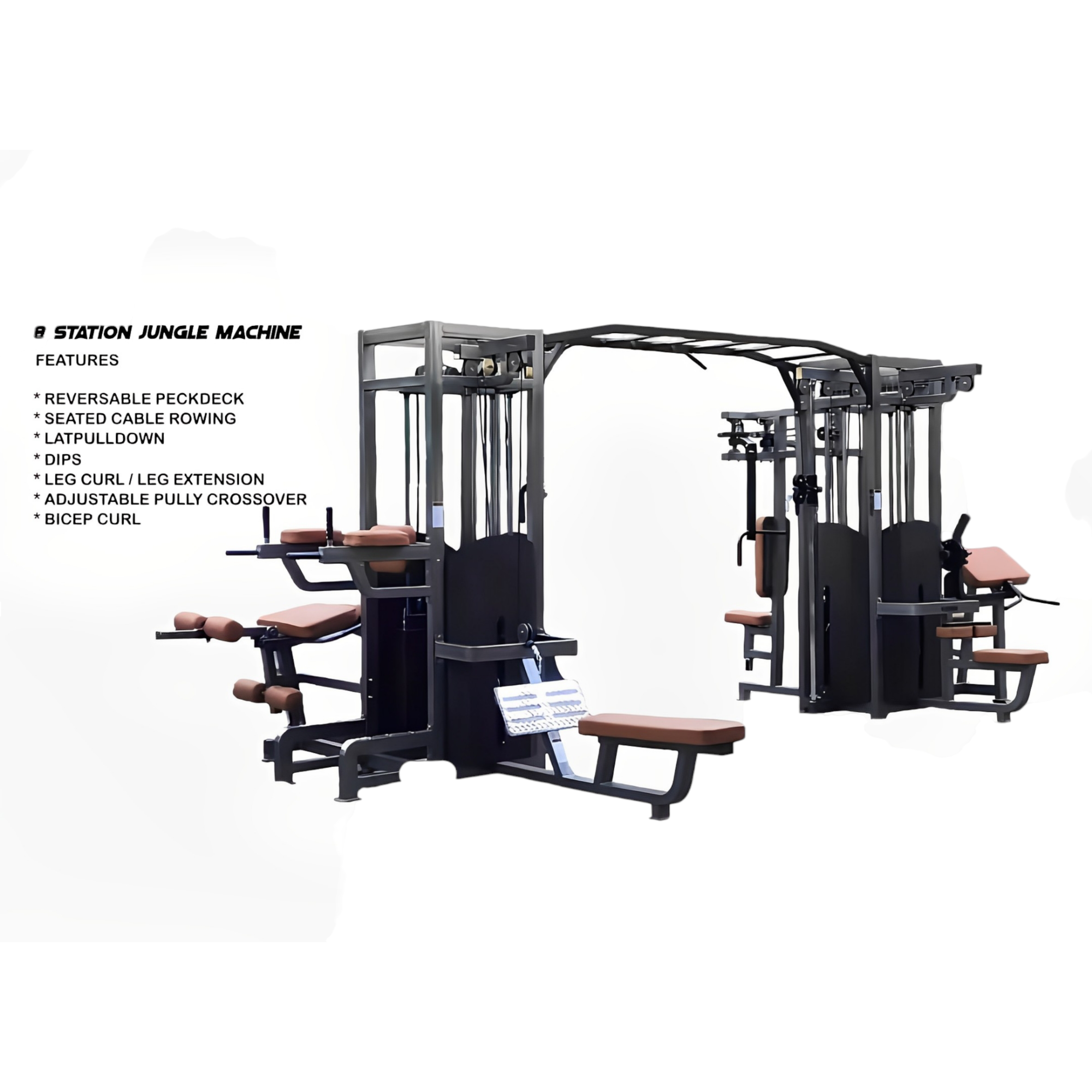 Station Multipurpose Gym Cage maximize workout potential while