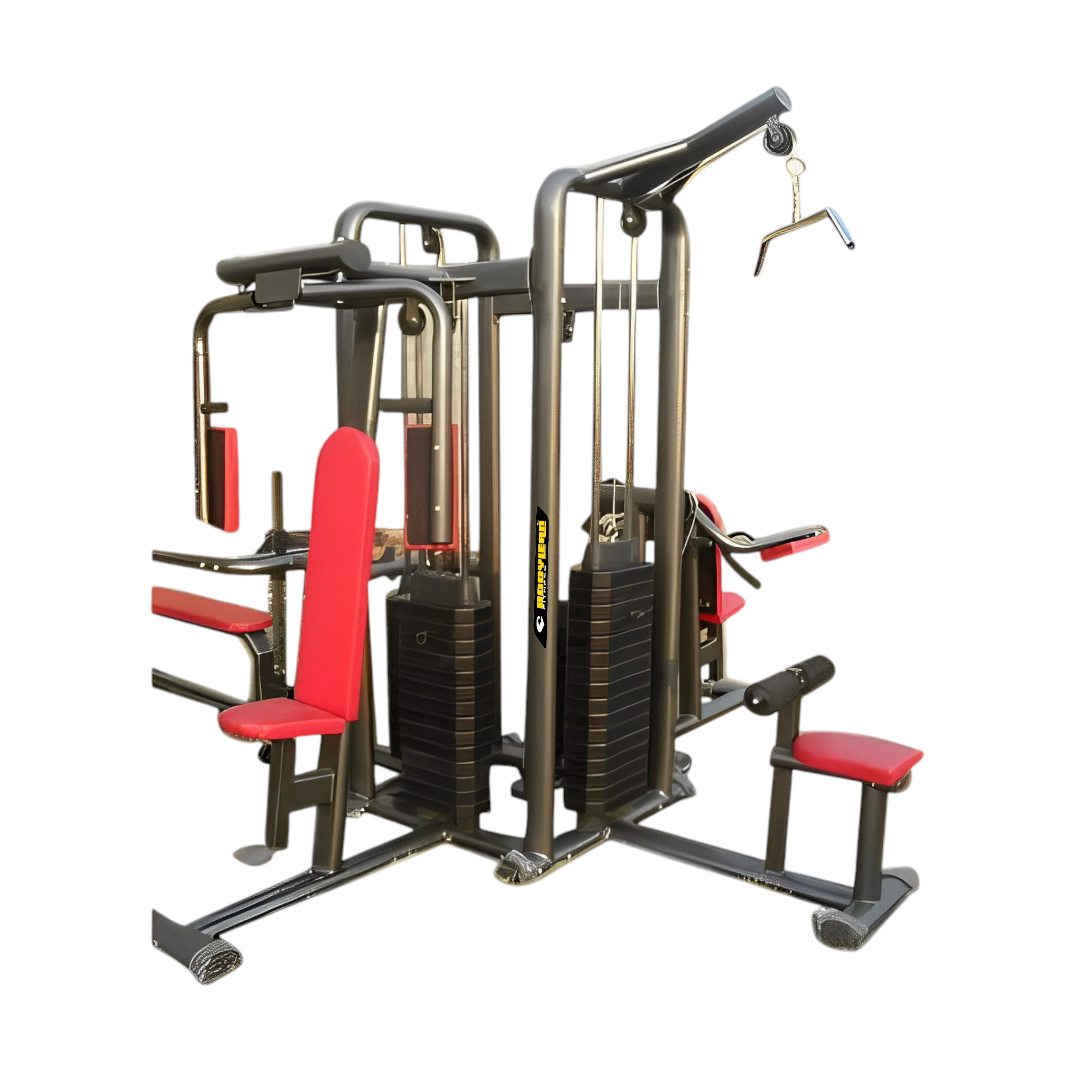 Station Multiple Gym Bench Pulse Fitness Four Station Commercial