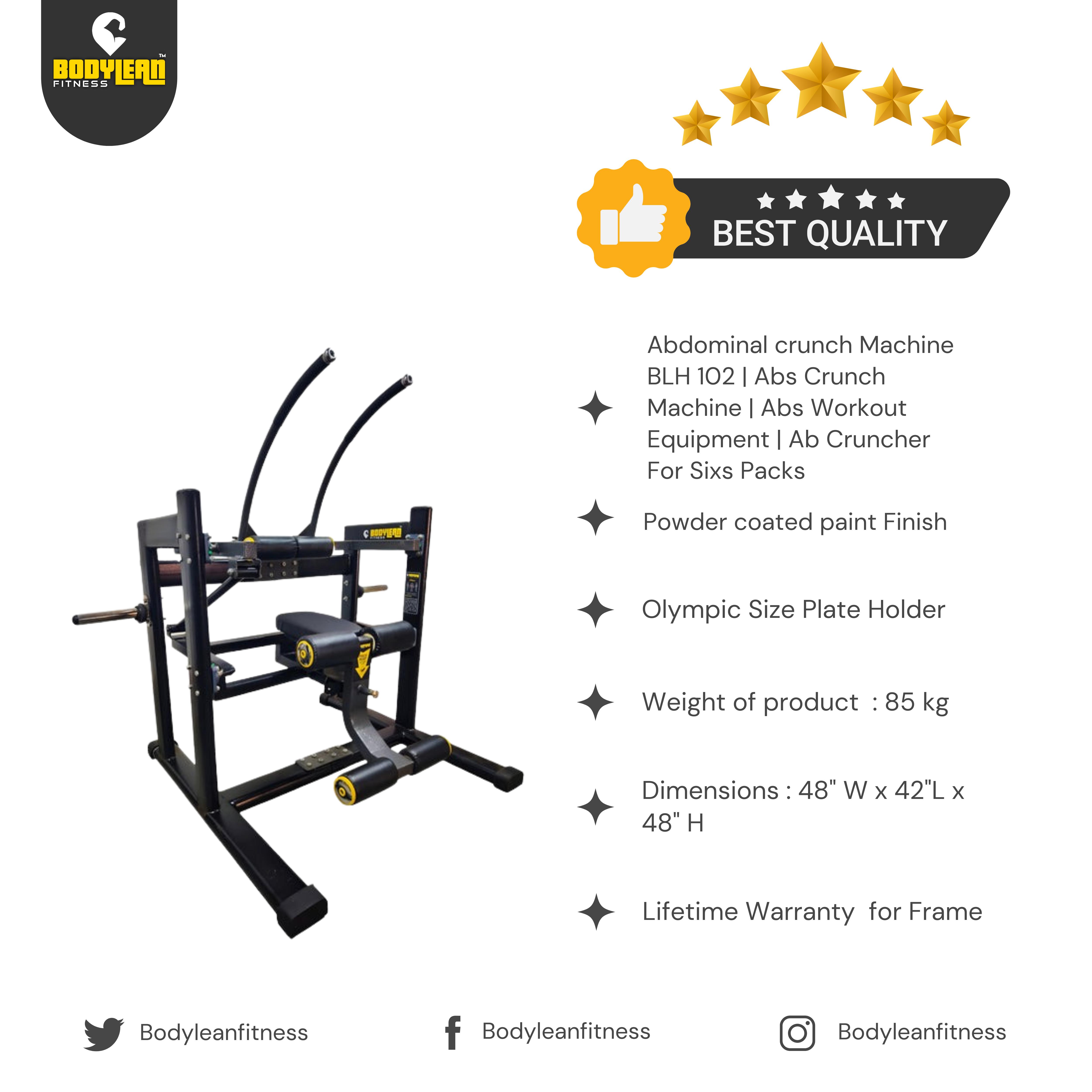 Abdominal Crunch Machine BLH 102 Abs Crunch Machine Abs