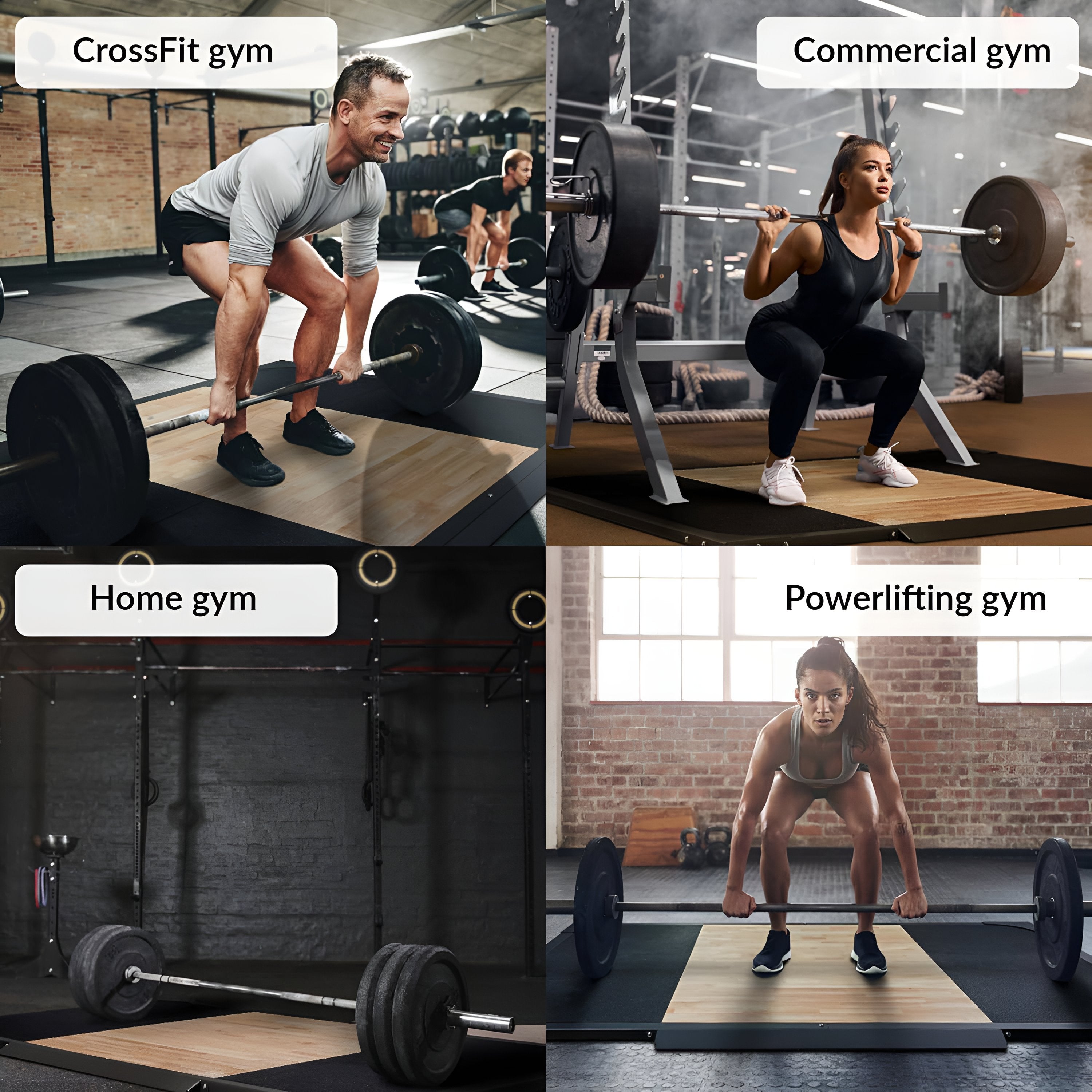 Barbell Deadlift Squat Platform Olympic Weightlifting Deadlift