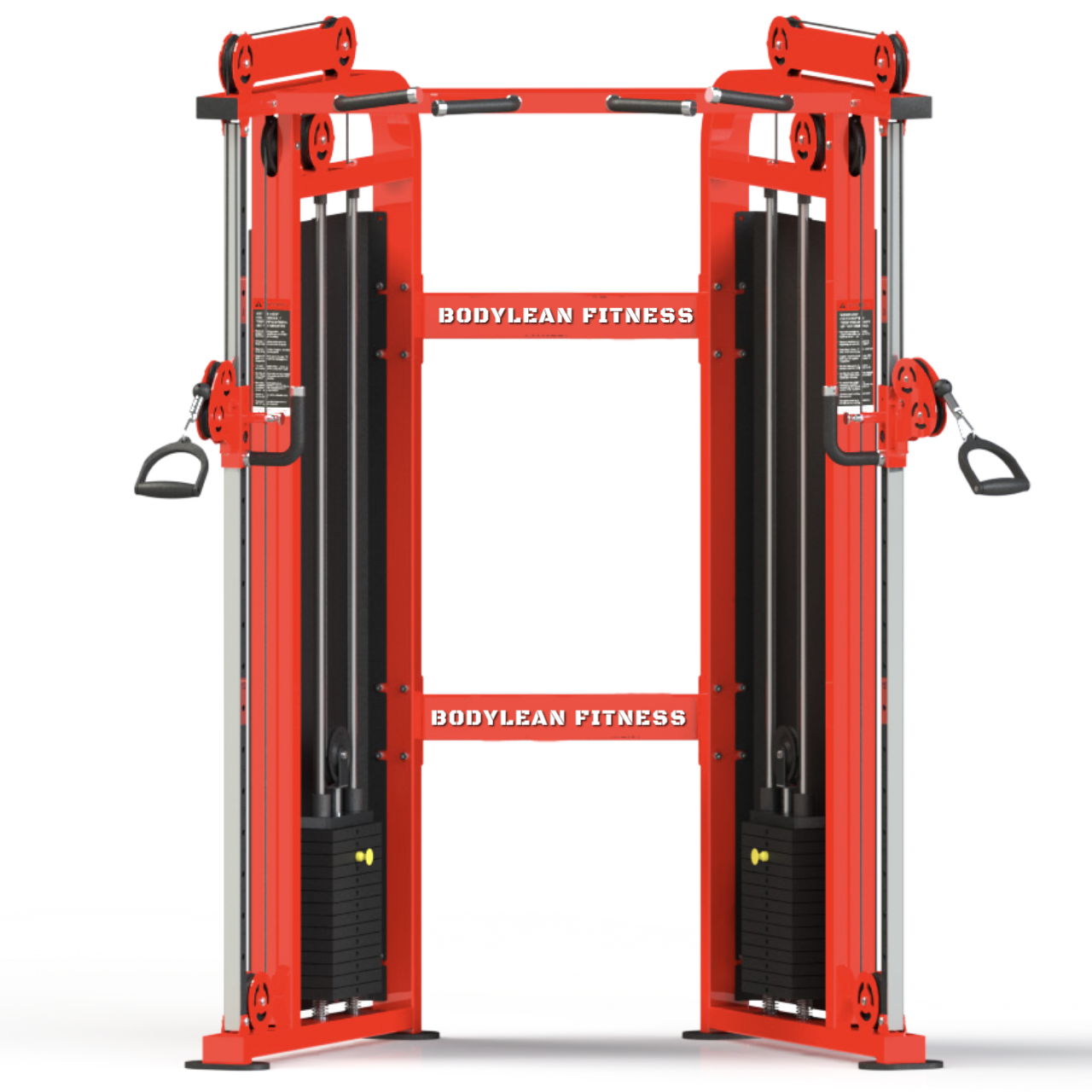 Functional Trainer With Iron Weight Stack Commercial Gym Machine