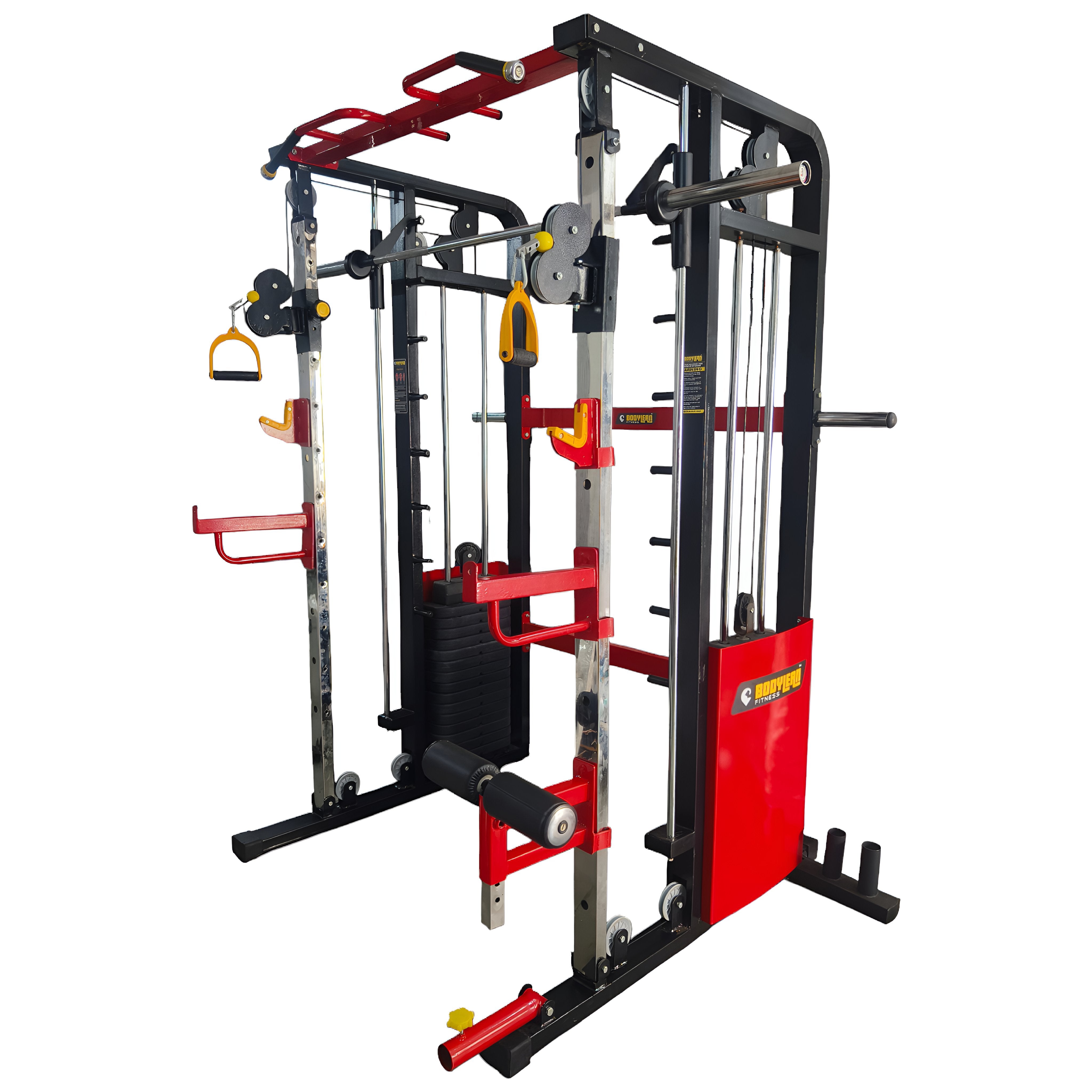 Multi Gym Functional Trainer with Smith Machine Dual Side for All