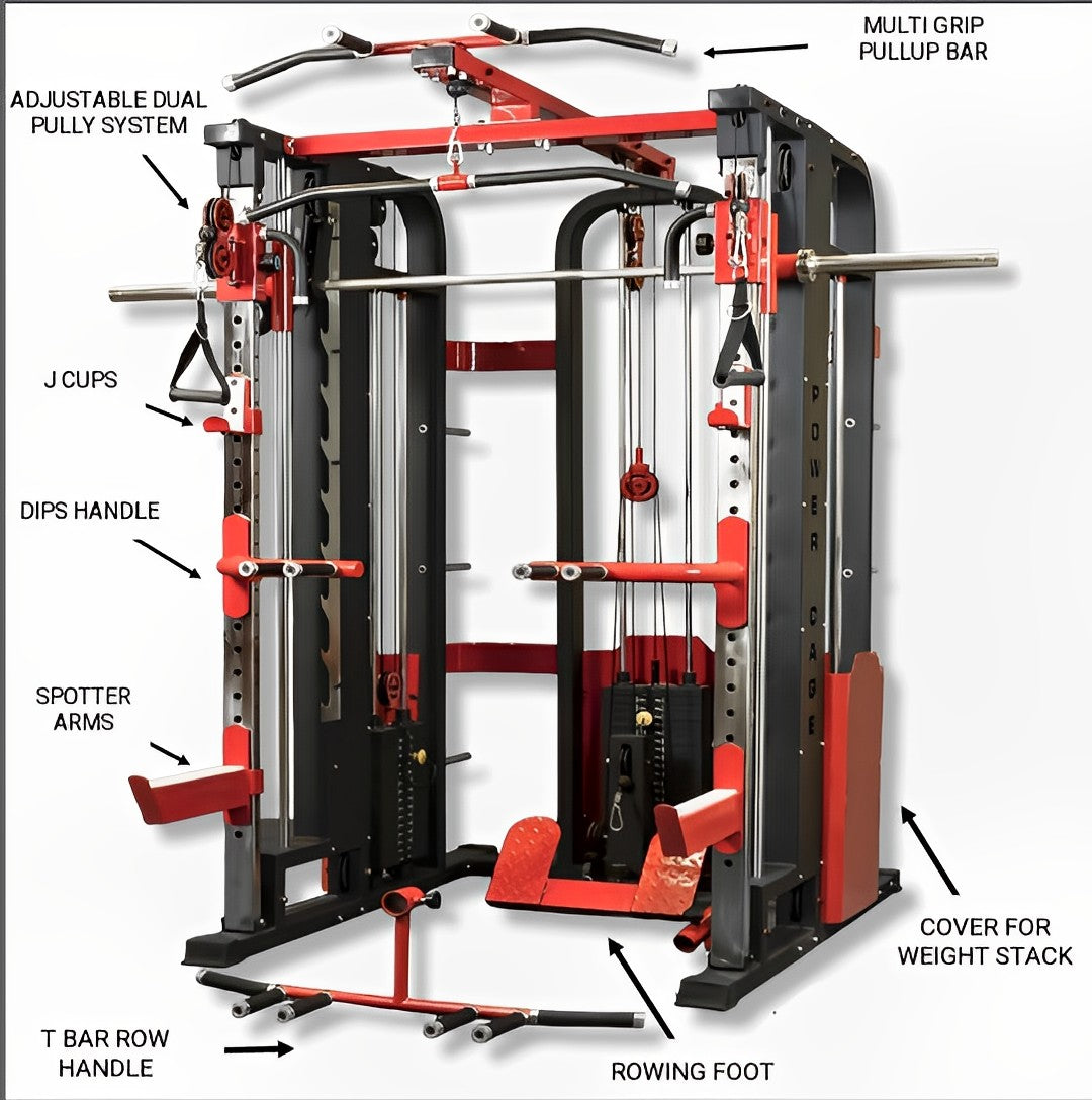 Multi Machine Gym Price Multi Gym Functional Trainer With Smith
