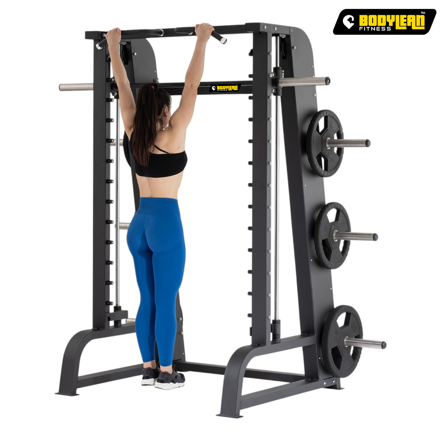 Power Squat Rack with Smith Machine for Home Commercial Gym
