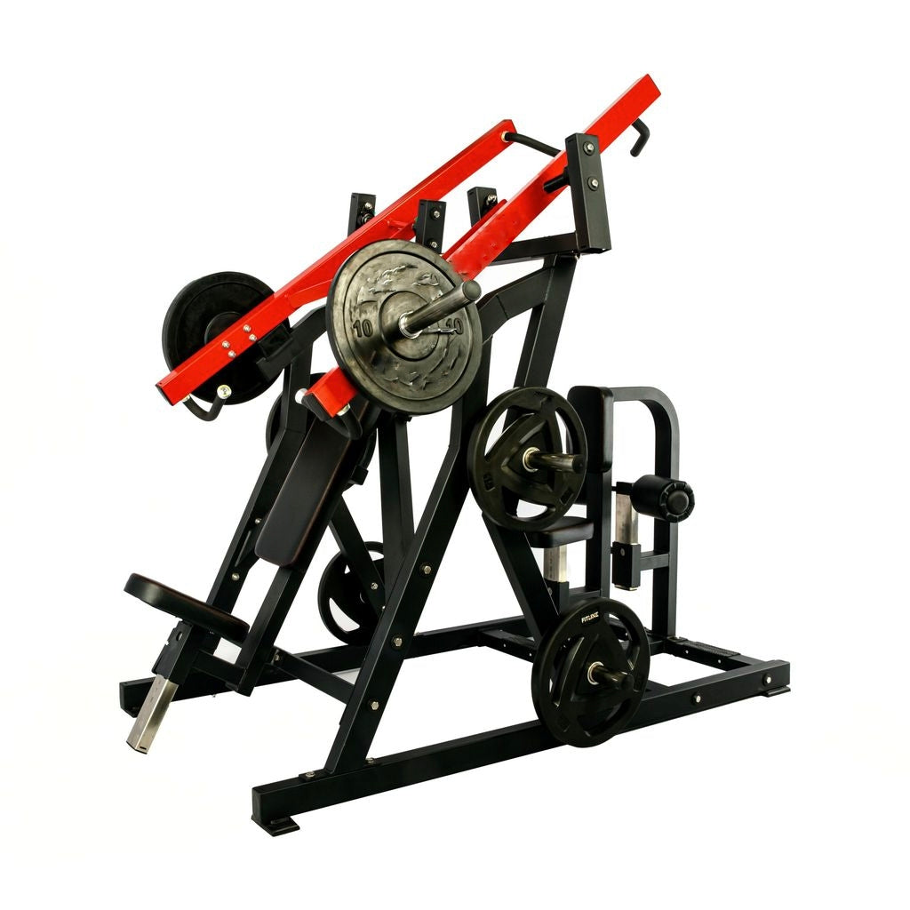 Seated Chest Press with Lat Pull Down Dual Sided Plate Load