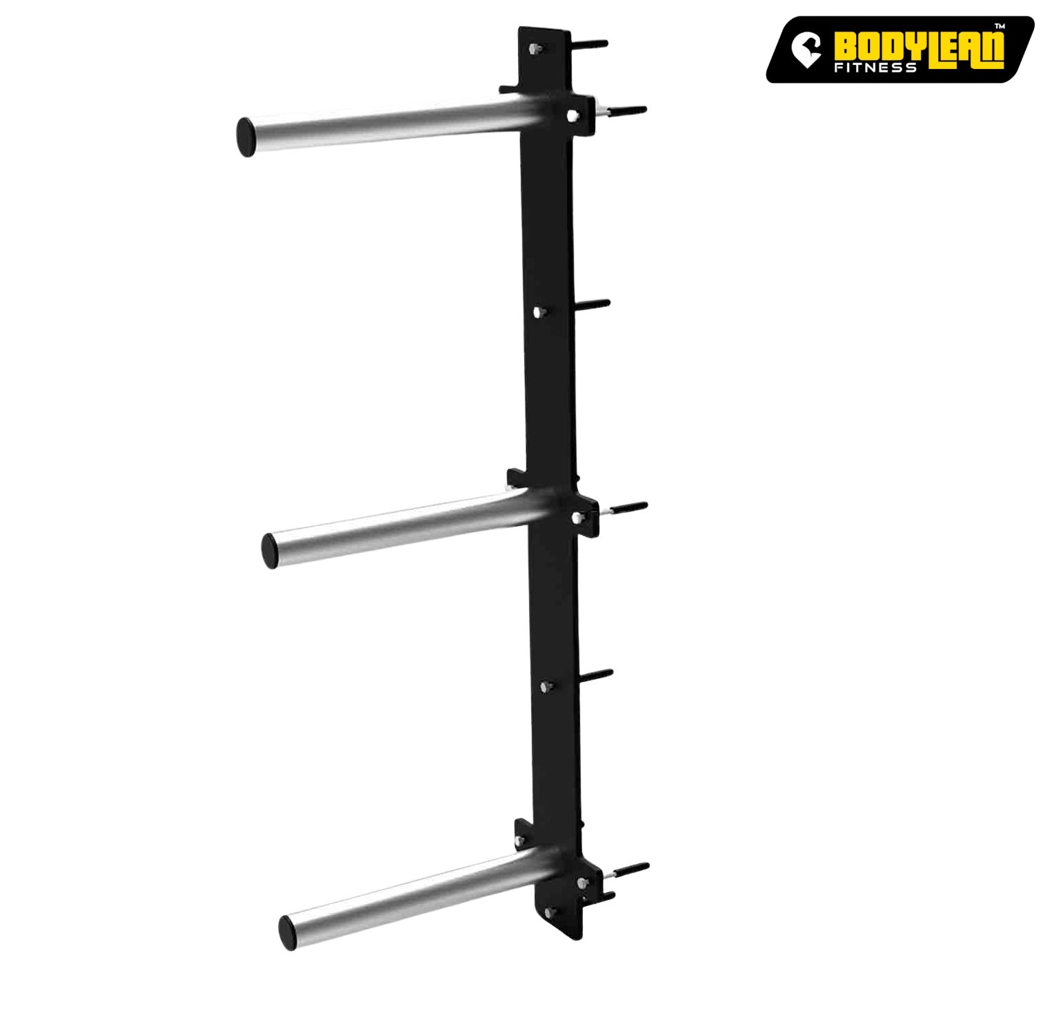WALL MOUNTED BUMPER PLATE RACK for Home Gym Suitable for Weight Plates