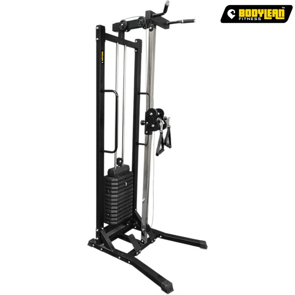 Upper Body Cable Pulling Machine Gym Weight Stack With Pull-Up Bar