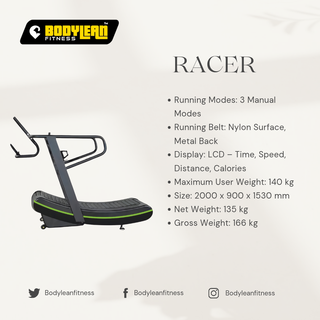 CURVE HEAVY DUTY TREADMILL RACER