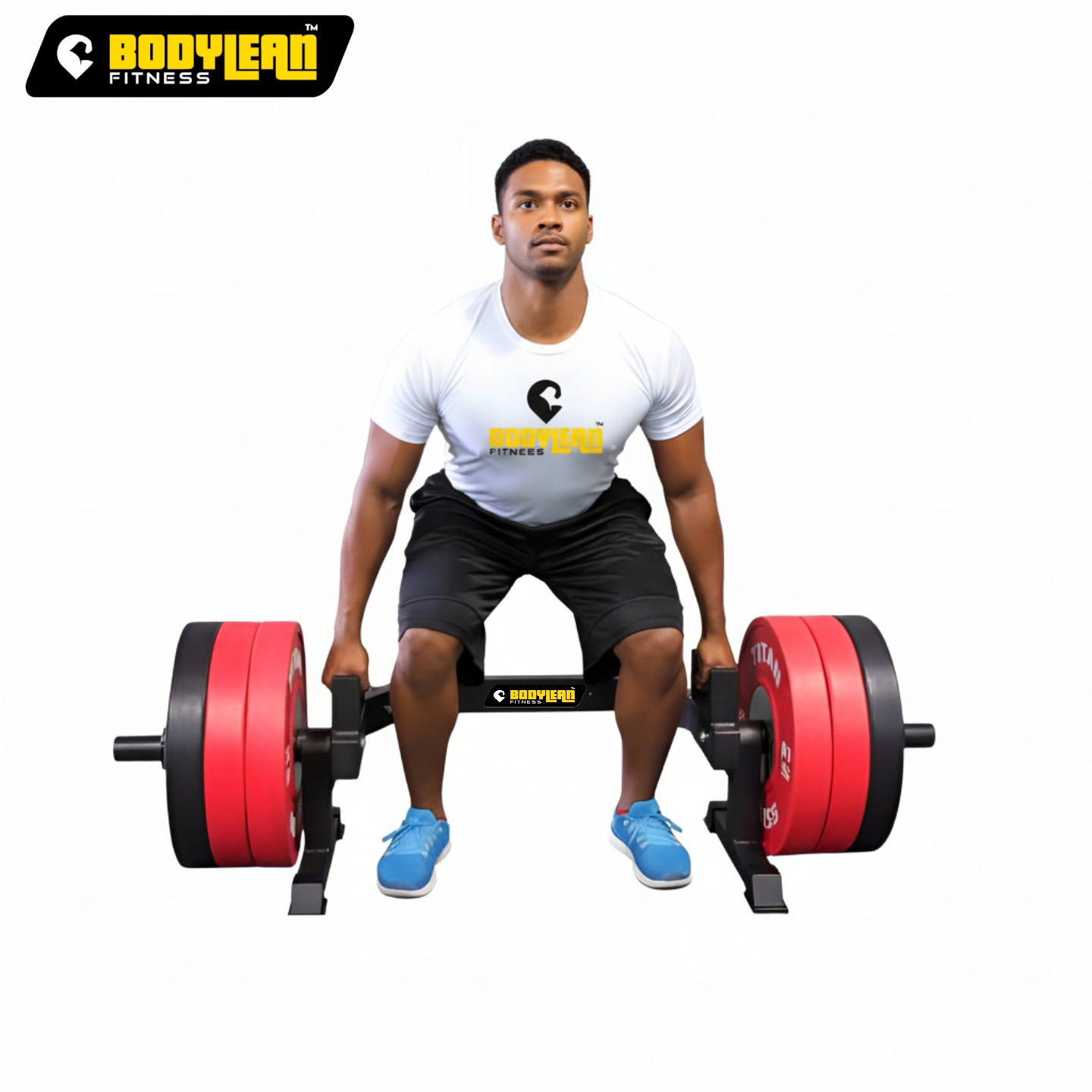 Power Shrug Deadlift Machine Plate Loaded Trap Bar Farmers Walk