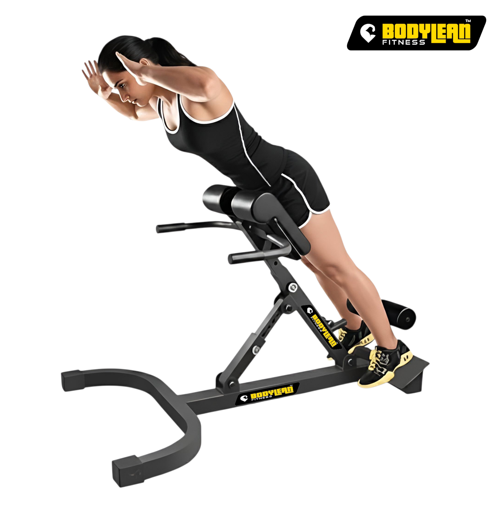 45 Degree Adjustable Hyperextension Roman Chair Bench Targets