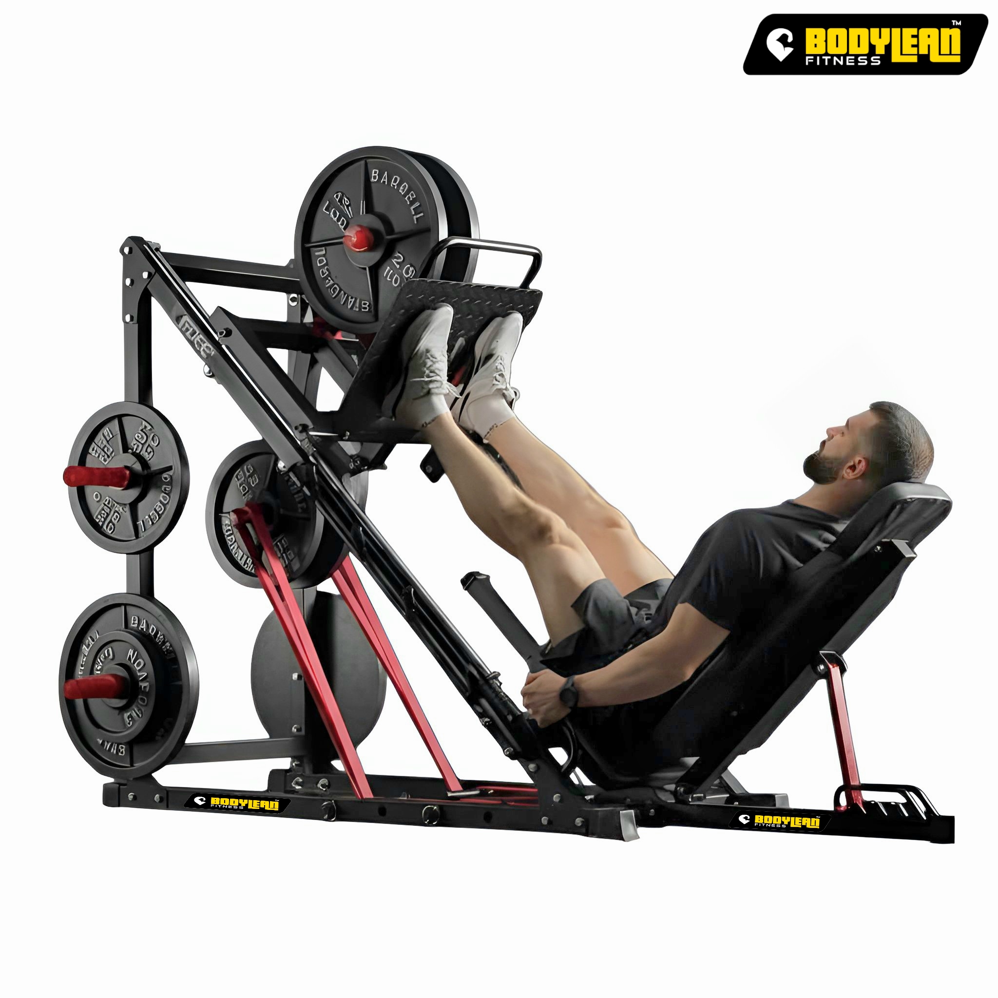 Plate Loaded 45° Leg Press Machine Heavy Duty Lower Body