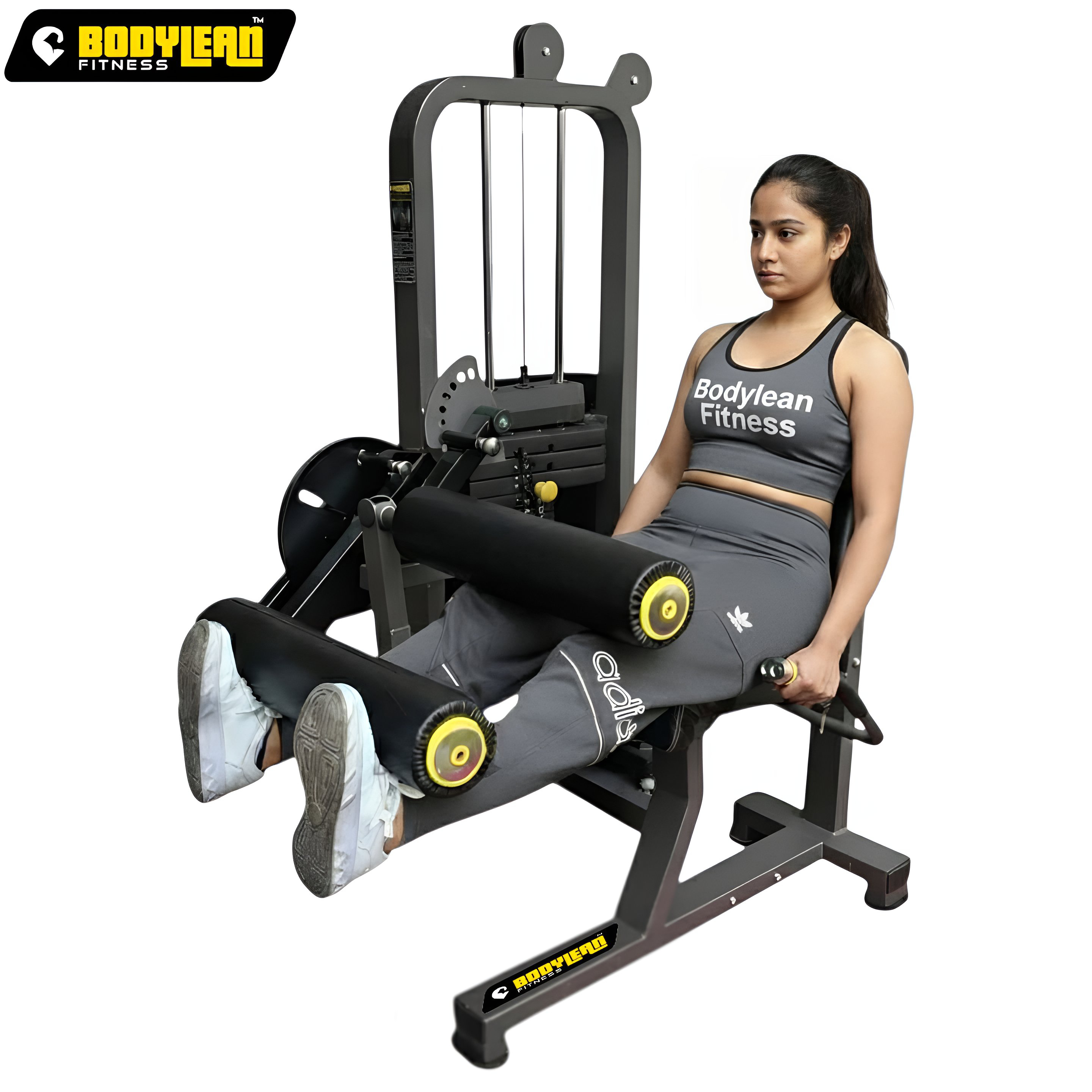 Leg curl Leg extension machine with fiber Weight Stack Commercial