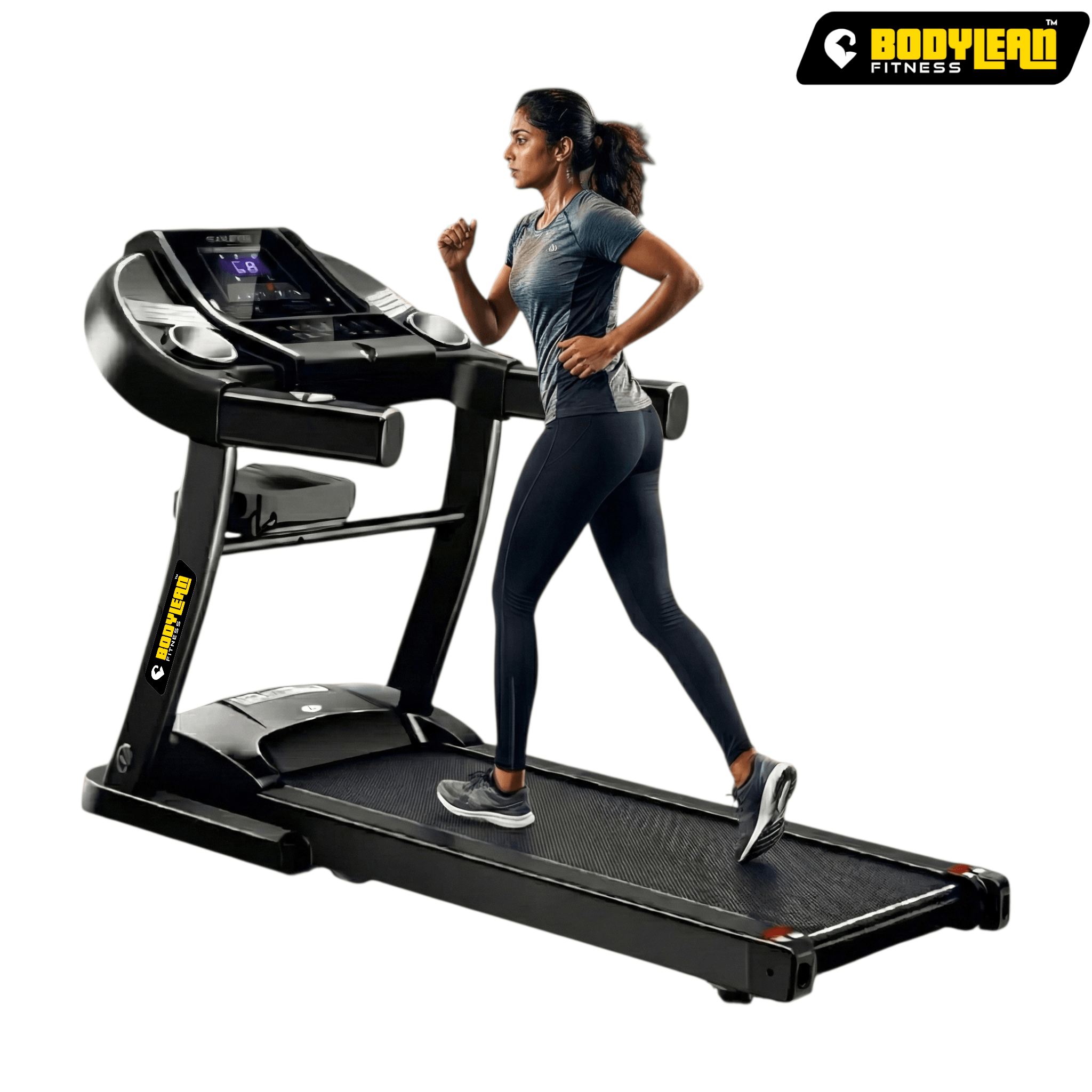 Heavy Duty Domestic Treadmill BTM-04 | 3 HP Peak Motorized | Max 