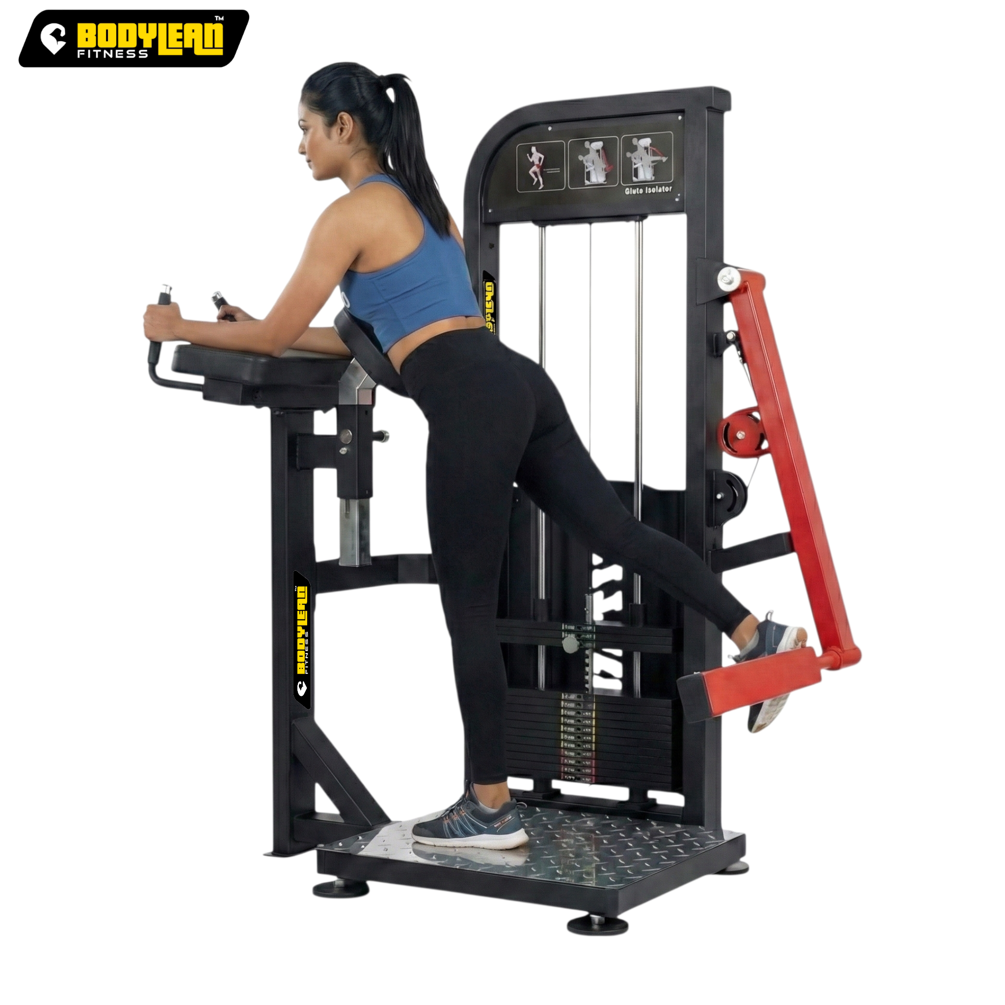Pin Loaded Standing Glute Kickback Machine – Gluteus Maximus