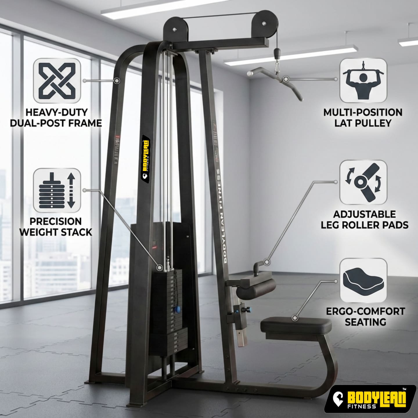 back pulldown exercise machine