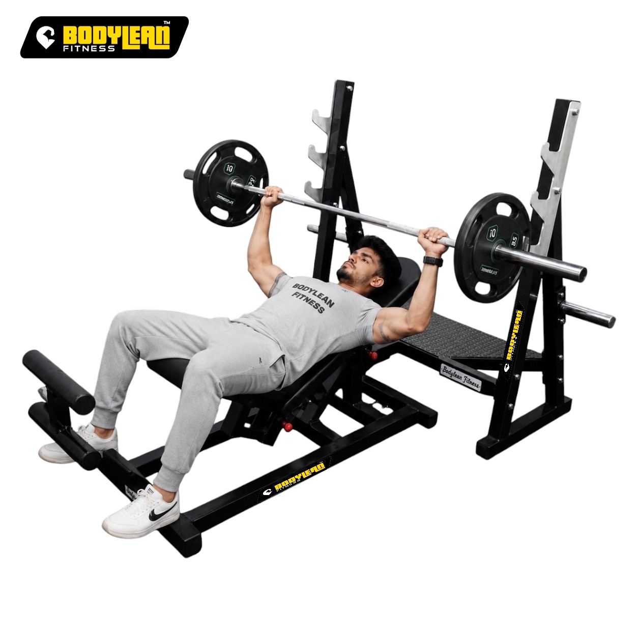 Olympic Flat Power Bench Press Commercial Olympic Flat Bench Press Manufacturer In India Nortus Fitness
