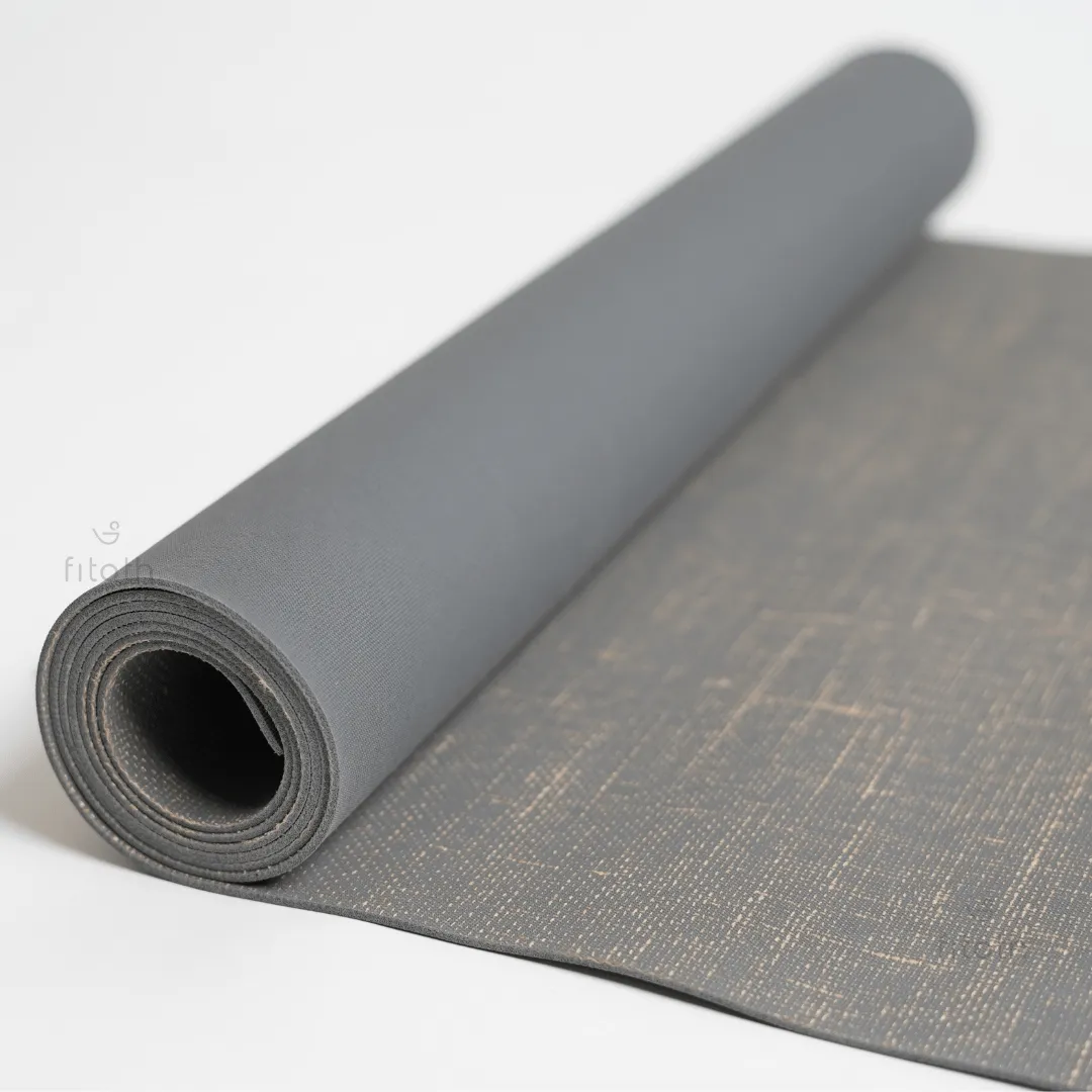 MAGFIT Premium Jute Yoga Mat (5 mm, Black) – Prokicksports
