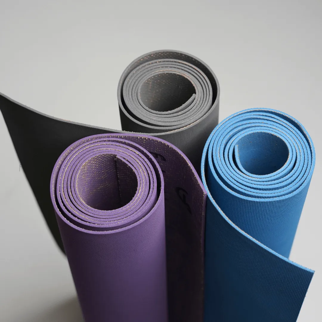 Custom Print Jute PVC Yoga Mat Hemp Linen Mat - Sunbear Sport Yoga