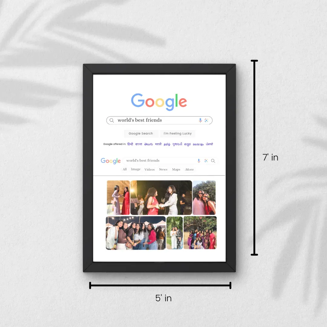 Google shops picture frame