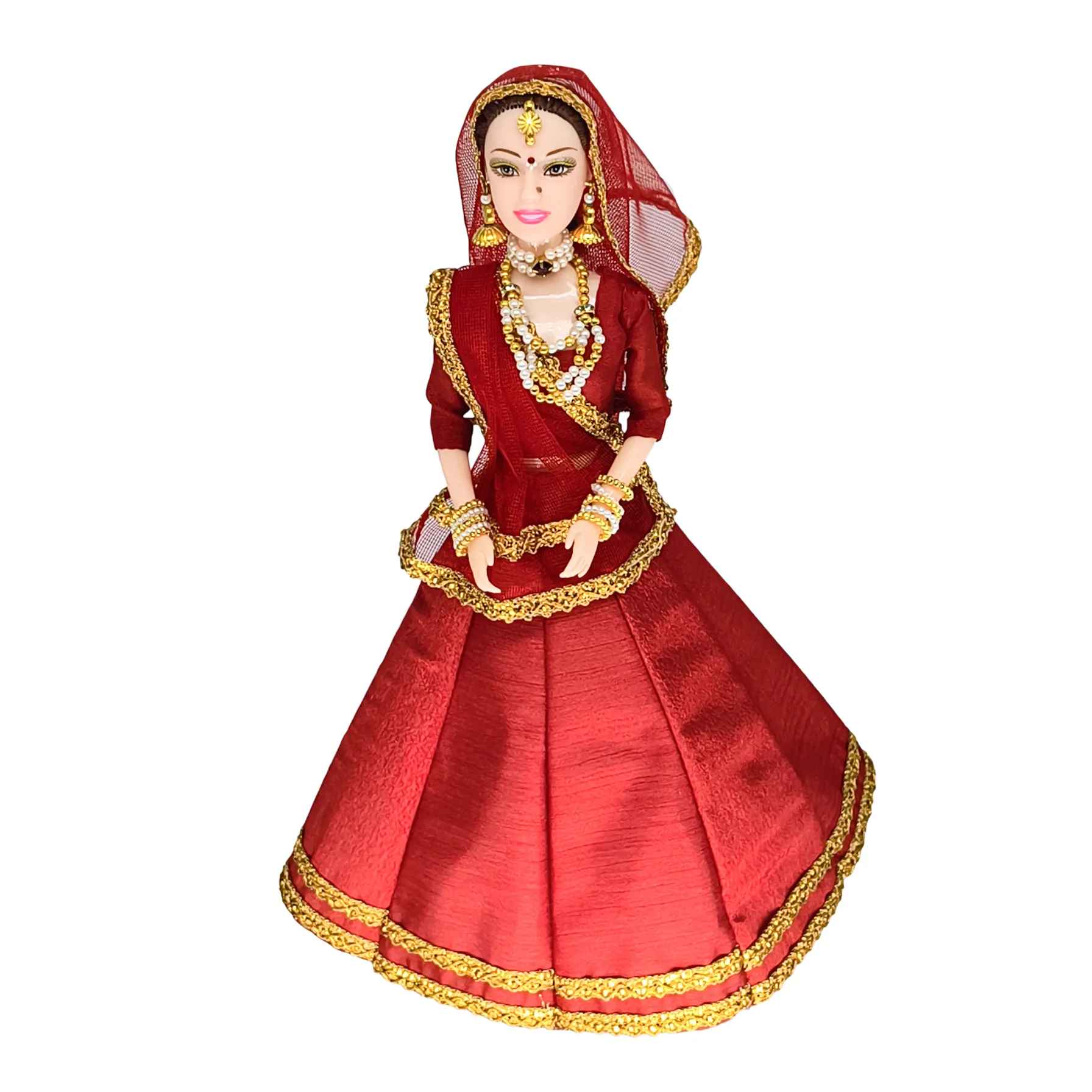 Amazing Barbie Doll In Lehenga Meenal Indian Bridal Doll In