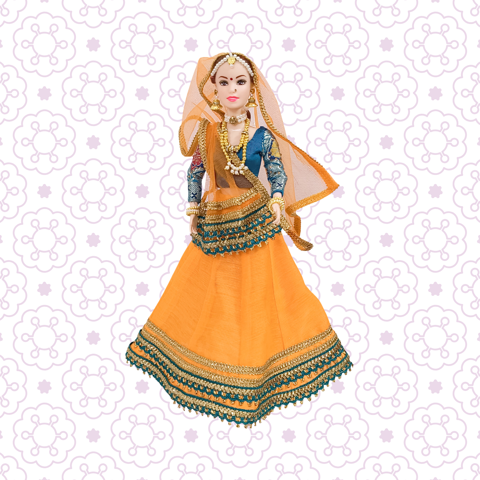 Avantika Indian Bridal Barbie Doll in Lehenga Maalona Collection