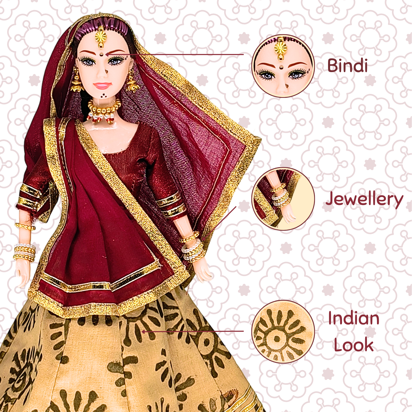 HOT Amazing Barbie Doll In Lehenga Barbie Doll Lehenga Design