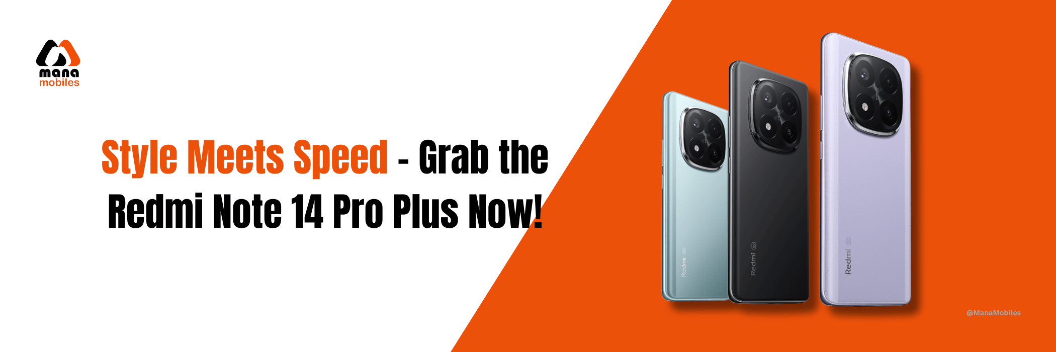 Buy Redmi Note 14 Pro Plus 5G with massive 12GB RAM and 512GB storage