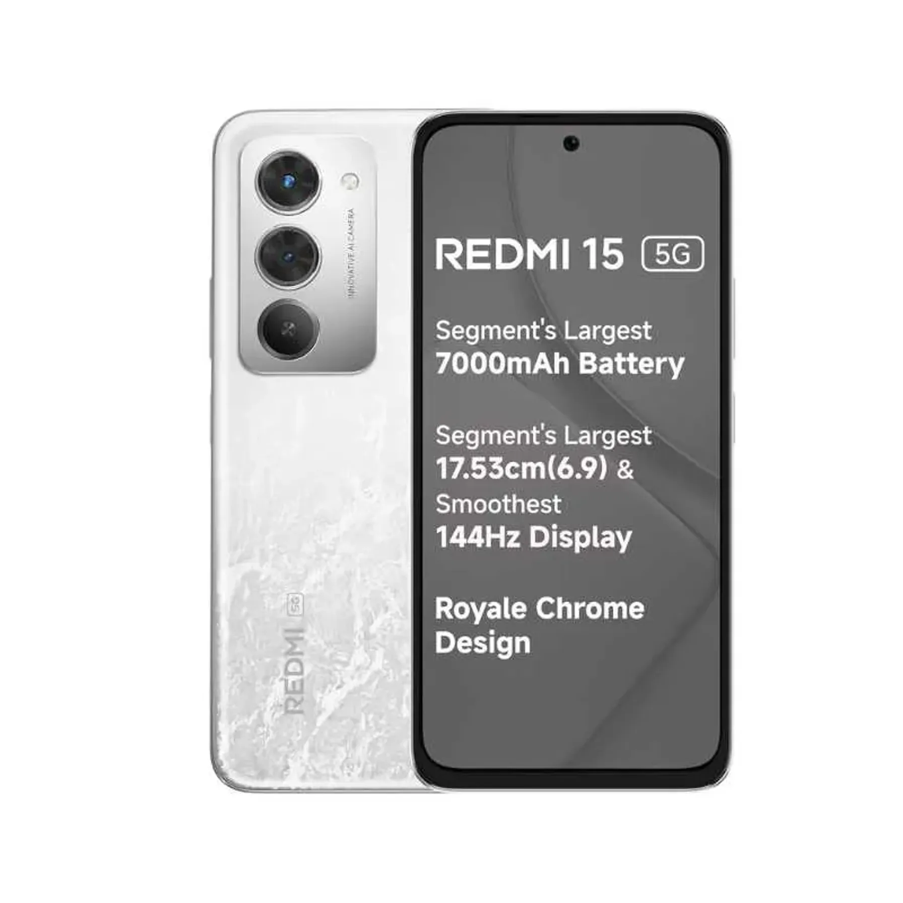 Redmi 15 5G – Power-Packed Smartphone with 7000mAh Battery