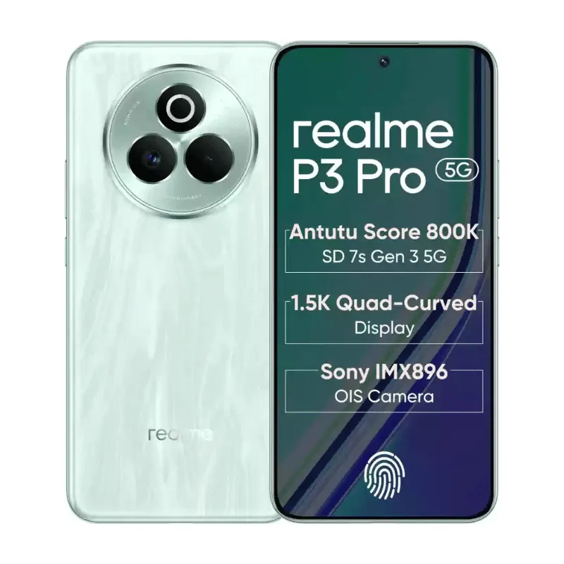 realme P3 Pro 5G (Nebula Glow, 8GB RAM, 128GB Storage)