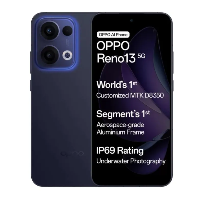 美品グローバル版OPPO Reno13 5G 256/12GB ルミナスブルー SIMフリー) オッポ Oppo Reno 13 F 5G デュアルSIM 256GB ブルー