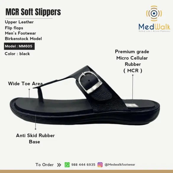 Micro cellular rubber chappals online