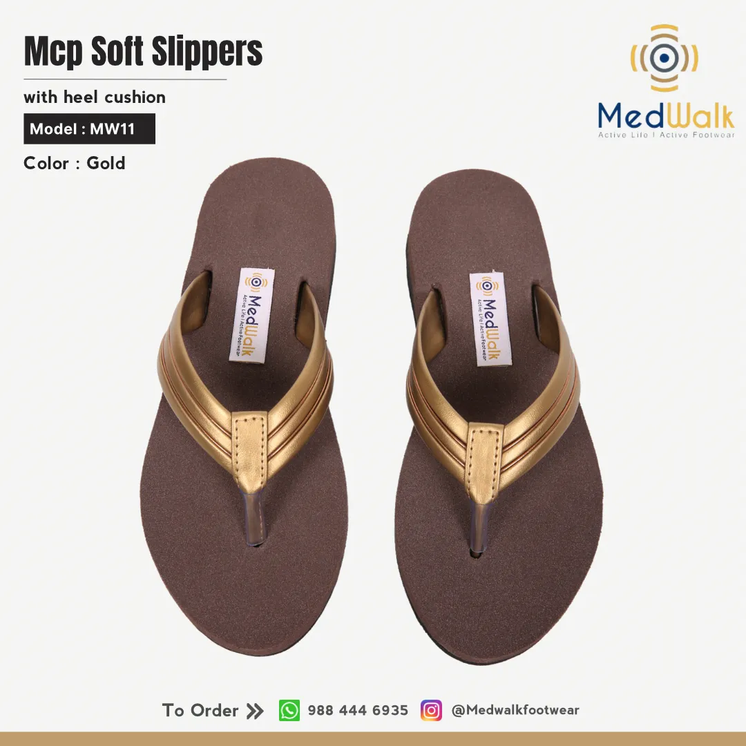 Soft heel online slippers