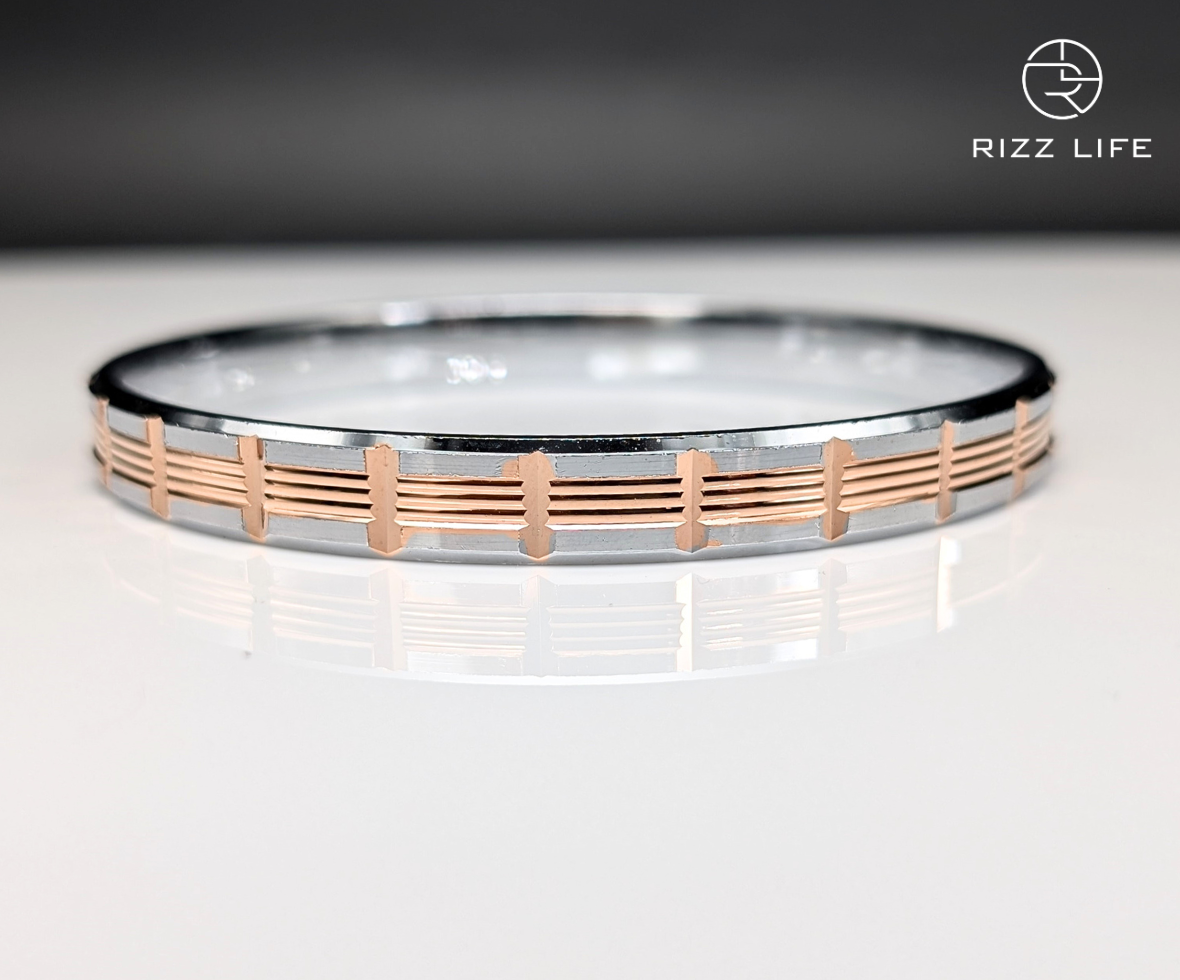 Embrace the Rose Gold Kada Trend Elegant Kada for Men