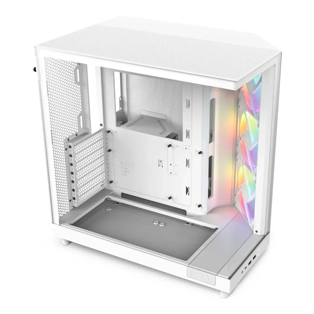 Unveiling: NZXT H6 Flow RGB | Compact Dual-Chamber Mid-Tower