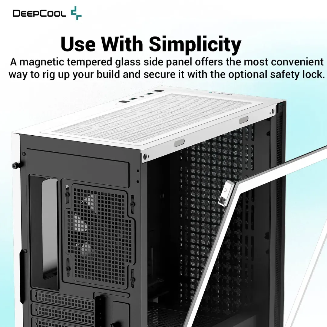 Deepcool CH370 Micro-ATX Computer Case/Gaming Cabinet Deepcool CH370 Micro-ATX Computer Case/Gaming Cabinet